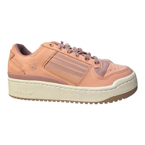 Adidas Forum Bold Pink Leather Sneaker NEW Women size 8.5 - Picture 1 of 8